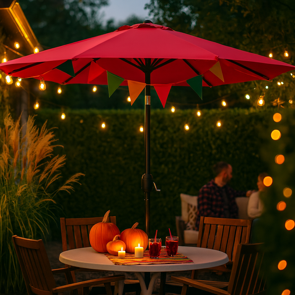 Sunnyglade 9ft Outdoor Patio Umbrella – Strong, Stylish & Built for Everyday Shade