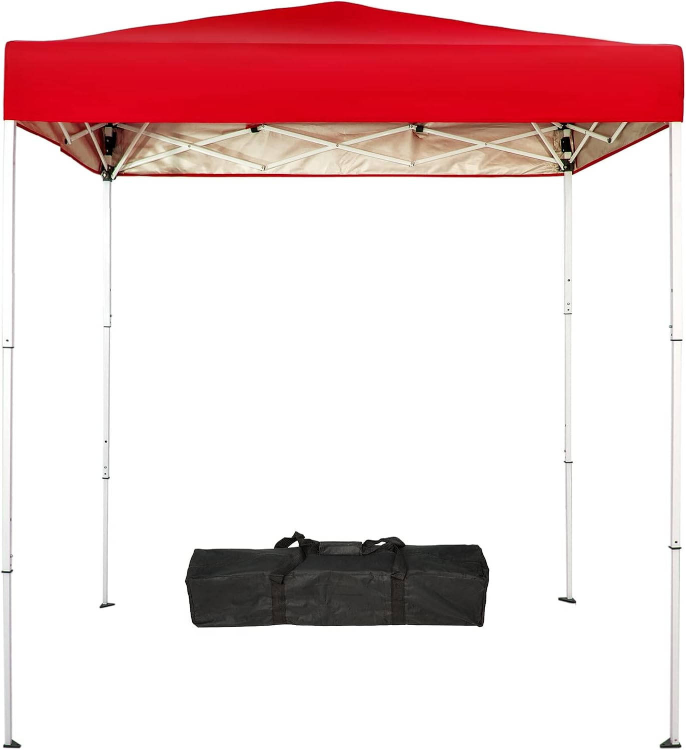 Sunnyglade 6x4 Ft Pop-Up Canopy Tent with UV Protection and Carry Bag