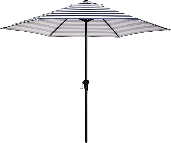 Sunnyglade 9FT Heavy Duty Lite Umbrella with Crank System and 6 Ribs for Patio