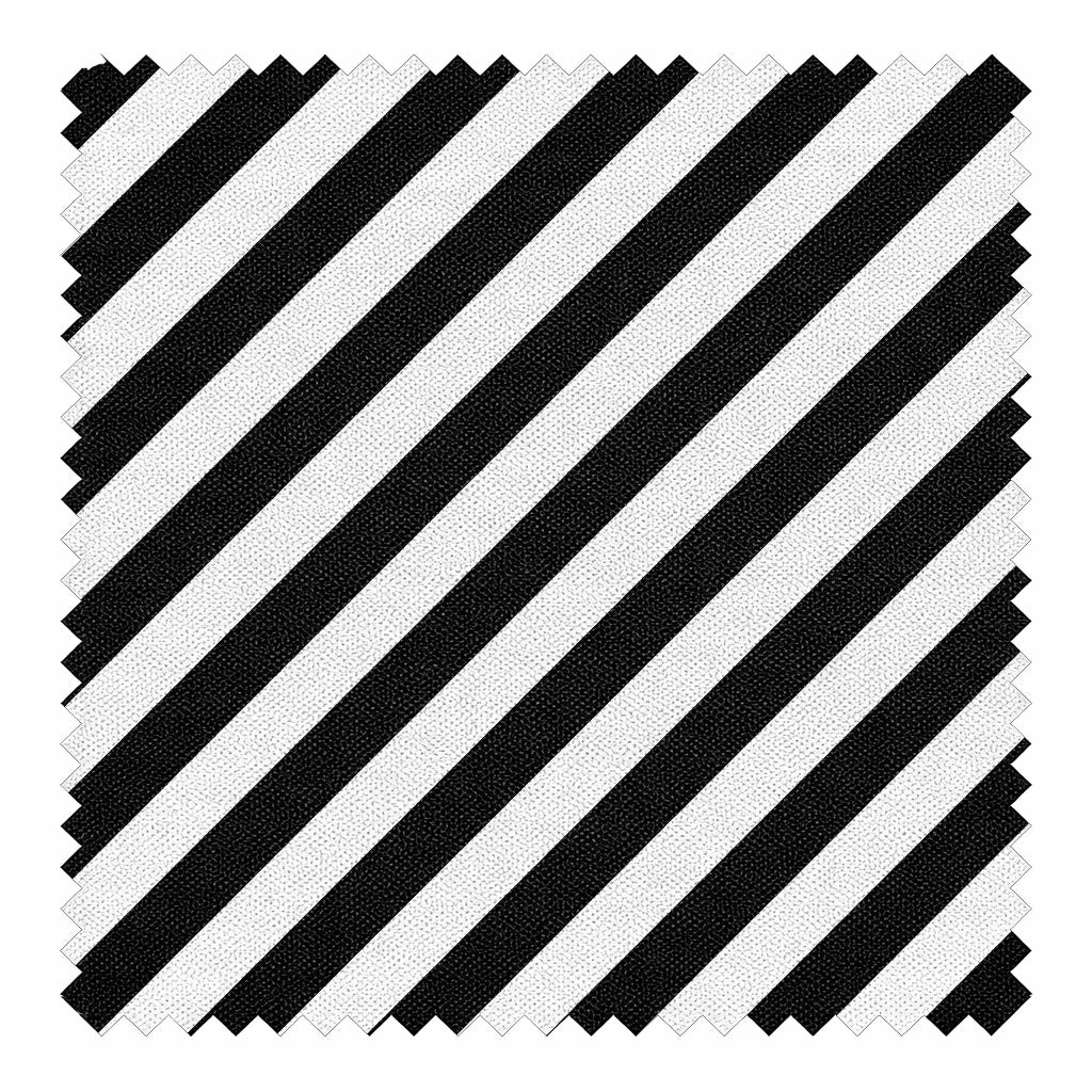 Replacement Canopy - Black and White Stripe